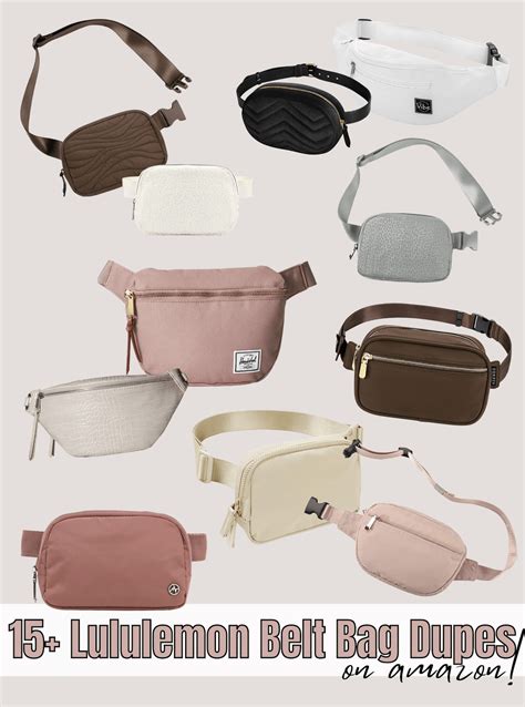 white lululemon belt bag dupe|$19 lululemon bag dupe.